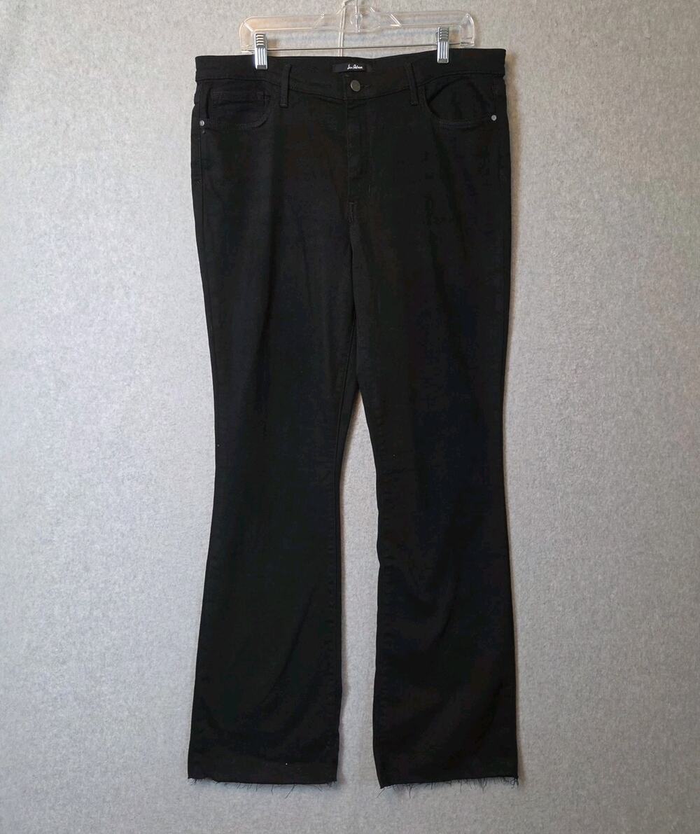 NWT Sam Edelman The Stiletto Boot High Rise Bootcut Black Jeans Plus Size 18/34